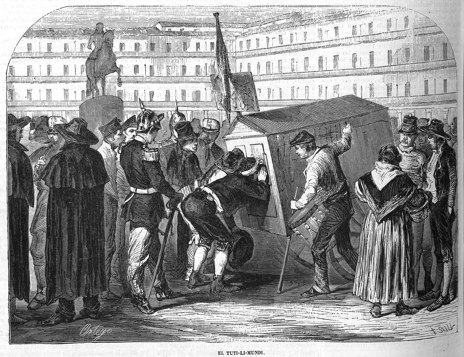 El tutilimundi: el espectáculo óptico que anticipó el cine